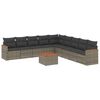 vidaXL Patio Sofa Set 5 plaza Grey