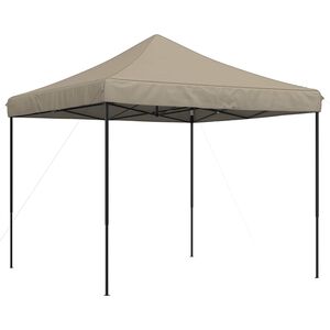 vidaXL Carpa de Fiesta Taup&eacute; 292 x 292 x 315 cm Tela Oxford