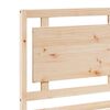 vidaXL Cama extralarga sin colchón madera maciza 140x220 cm