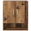 vidaXL Armario de Pared Madera vieja 60 x 31 x 70 cm