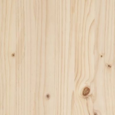 vidaXL Sofá cama extraíble madera maciza de pino 2x(80x200) cm