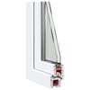 Ventana de s&oacute;tano Manual RISOR 60 x 60 cm PVC y vidrio