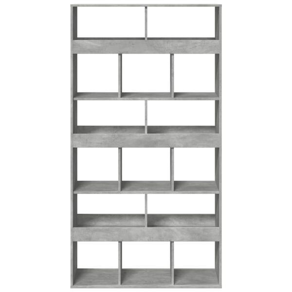 vidaXL Estanter&iacute;a madera de ingenier&iacute;a gris hormig&oacute;n 100x33x187,5 cm