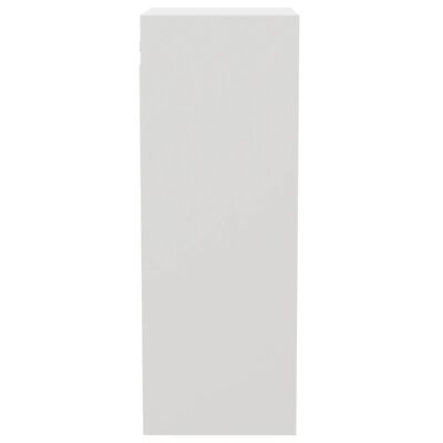 vidaXL Armario de pared madera de ingeniería blanco 34,5x32,5x90 cm