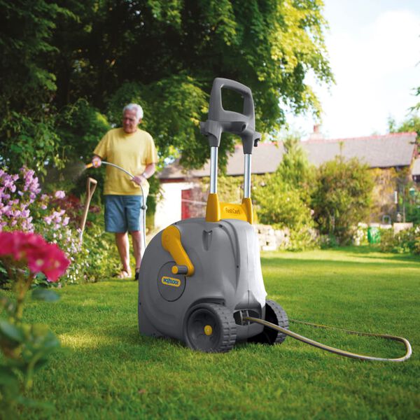 Hozelock Carrito carrete de manguera con manguera de 40 m Fast Cart