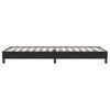 vidaXL Cama box spring sin colchón negro terciopelo 80x220 cm