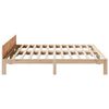 vidaXL Estructura de cama sin colch&oacute;n madera maciza de pino 180x200 cm