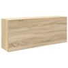 vidaXL Mueble de pared ba&ntilde;o madera ingenier&iacute;a roble sonoma 100x25x40cm
