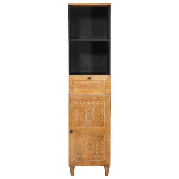 vidaXL Mueble de Cuarto de Baño Marrón Claro 38 x 33 x 160 cm