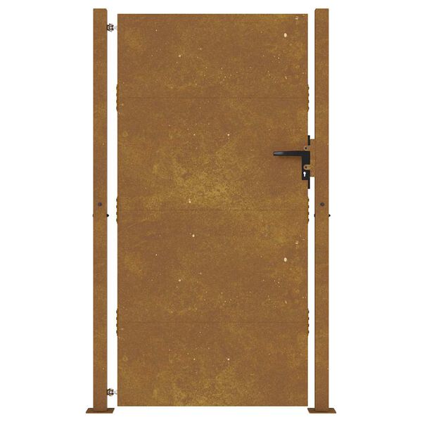 vidaXL Puerta de jard&iacute;n 100x175 cm de acero corten