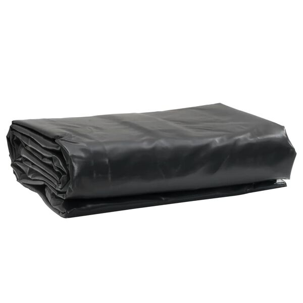vidaXL Lona negra 2,5x4,5 m 650 g/m&sup2;