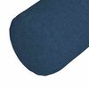 vidaXL Cojines Bolster 2 pcs Azul Ø 15 x 40 cm tela