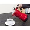 Bestron Cafetera de expreso 6 tazas 480 W roja AES480