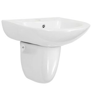 vidaXL Lavabo 52 x 45 x 49 cm Cer&aacute;mica Glaseada