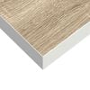 vidaXL Estante flotante pared 4 uds MDF roble y blanco 80x23,5x3,8 cm