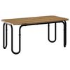 vidaXL Mesa de centro Roble artisan 79,5 x 40 x 36 cm