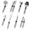 HI Juego de utensilios de cocina 9 piezas acero inoxidable