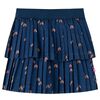 vidaXL Falda infantil azul marino 116