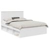 vidaXL Estructura de cama 135 x 190 cm Madera de pino macizo