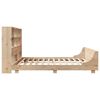 vidaXL Estructura de cama sin colch&oacute;n madera maciza de pino 180x200 cm
