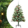 vidaXL &Aacute;rbol de Navidad artificial Verde 150 cm PVC y Metal