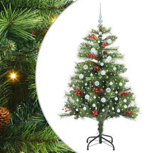 vidaXL &Aacute;rbol de Navidad artificial Verde 150 cm PVC y Metal