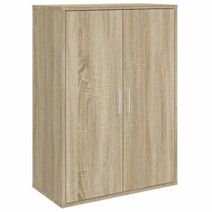 vidaXL Aparador de madera de ingenier&iacute;a roble Sonoma 60x31x84 cm