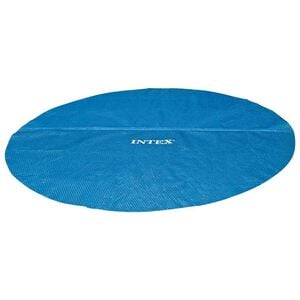 Intex Cubierta de piscina solar de polietileno azul 348 cm