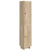 vidaXL Juego de armarios 2 pcs Roble Sonoma 34,5 x 33 x 90 cm