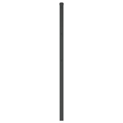 vidaXL Cabecero de metal negro 135 cm