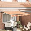 vidaXL Toldo Retr&aacute;ctil Multicolor 300 x 250 cm Poli&eacute;ster y metal