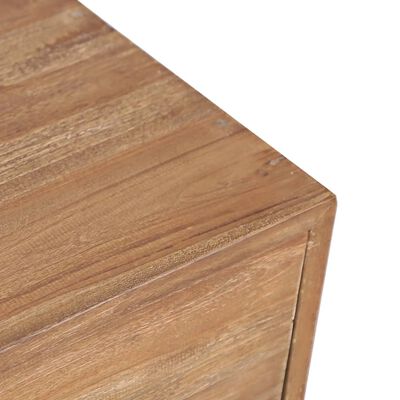 vidaXL Mesita de noche madera de teca maciza 40x35x55 cm