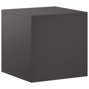 vidaXL Soporte de plantas Negro 40 x 40 x 40 cm Acero