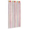 vidaXL Cortinas de tiras 2 uds multicolor 100x250 cm
