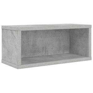 vidaXL Soporte para CDs Gris Hormig&oacute;n 40 x 17 x 17 cm