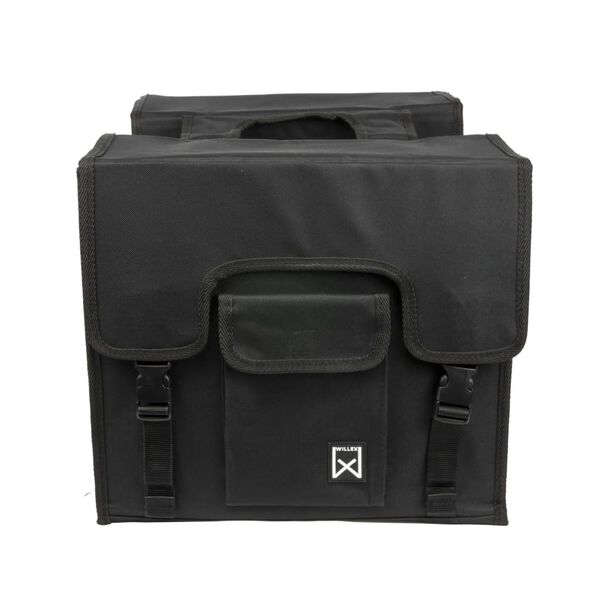 Willex Alforjas para bicicleta 38 L negra 10601