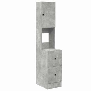 vidaXL Mueble de Cocina Gris 35 x 50 x 180 cm Madera de ingenier&iacute;a