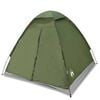 vidaXL Tienda de campa&ntilde;a igl&uacute; para 2 personas impermeable verde oliva