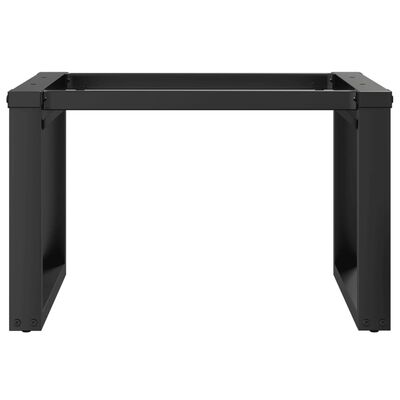 vidaXL Patas de mesa de centro estructura O hierro fundido 60x40x38 cm
