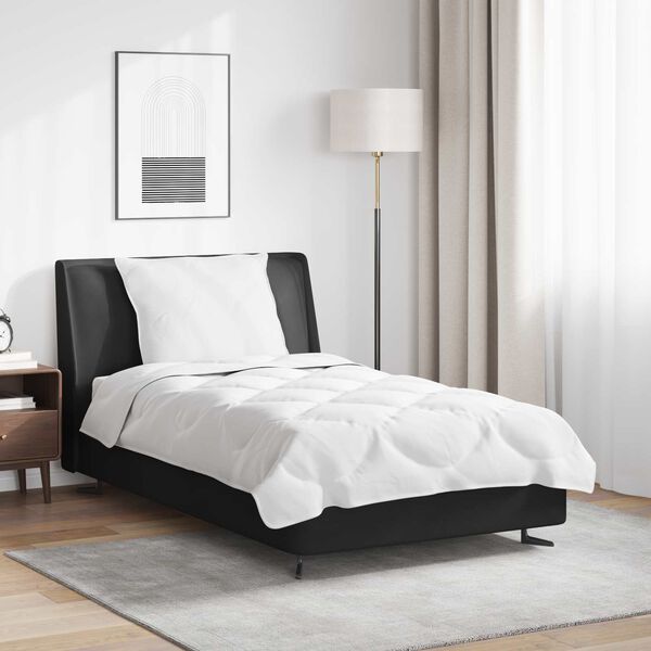 vidaXL Juego de Edred&oacute;n con almohada 2 pcs Microfibra