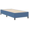 vidaXL Estructura de cama Azul 80 x 200 cm Telas de pana