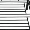 vidaXL Estructura de sof&aacute; cama sin colch&oacute;n metal negro 90x200 cm