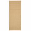vidaXL Alfombra de sisal natural 80x200 cm
