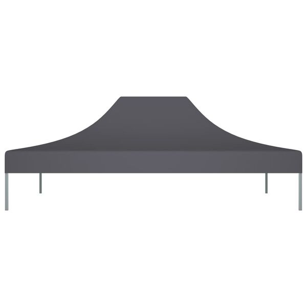 vidaXL Techo de carpa para celebraciones gris antracita 4x3 m 270 g/m²
