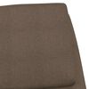 vidaXL Sillón de relax de tela gris taupe