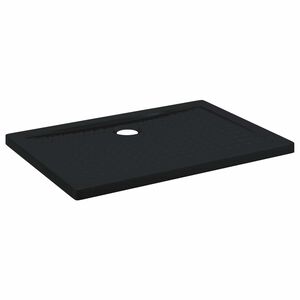 vidaXL Bandeja Base de Ducha con Puntos 100 x 70 x 4 cm ABS Negro