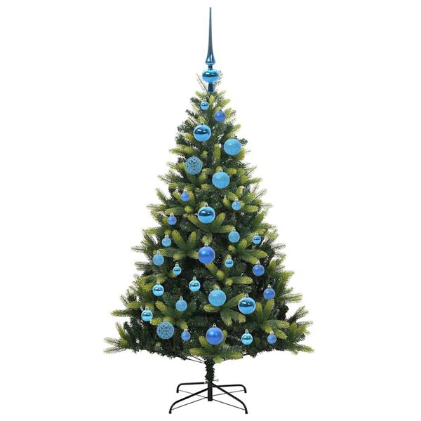 vidaXL &Aacute;rbol de Navidad Artificial Articulado 150 LEDs Verde 120 cm