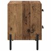 vidaXL Armario de Noche con caj&oacute;n Madera vieja 40 x 35 x 47,5 cm
