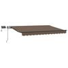 vidaXL Toldo retr&aacute;ctil Topo 600 x 300 cm Tela y Aluminio
