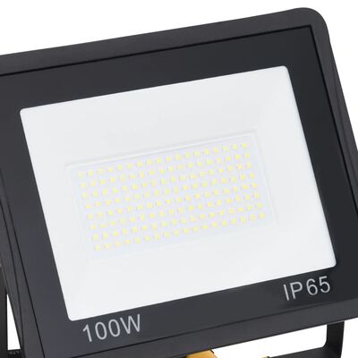 vidaXL Foco LED con asa 2x100 W blanco frío